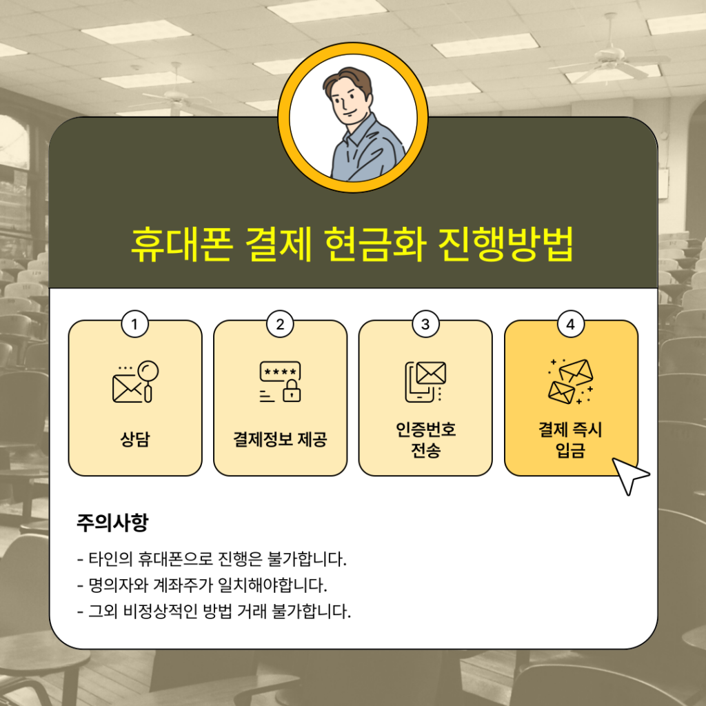 핸드폰 소액결제 현금화 대표이미지6